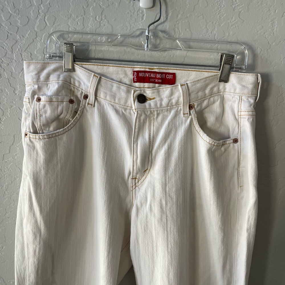 Levi’s White Women’s Jeans Boot Cut